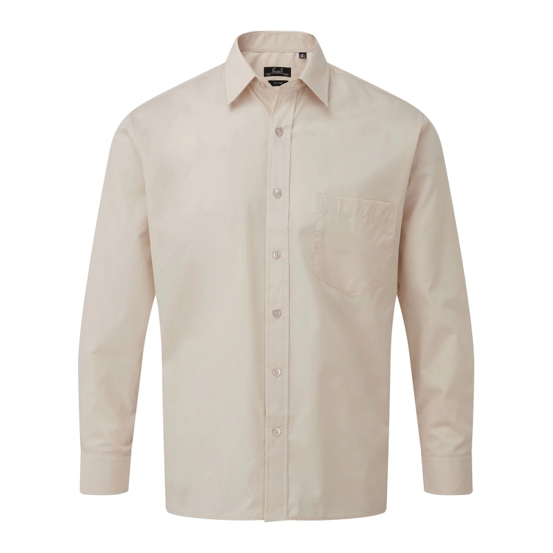 Chemise Popeline Manches Longues