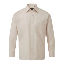 Chemise Popeline Manches Longues