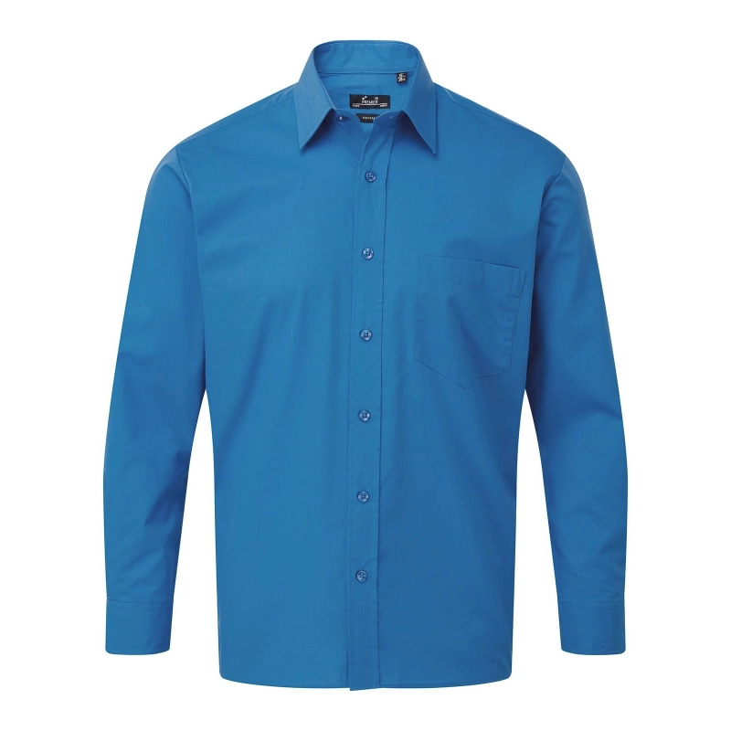 Chemise Popeline Manches Longues