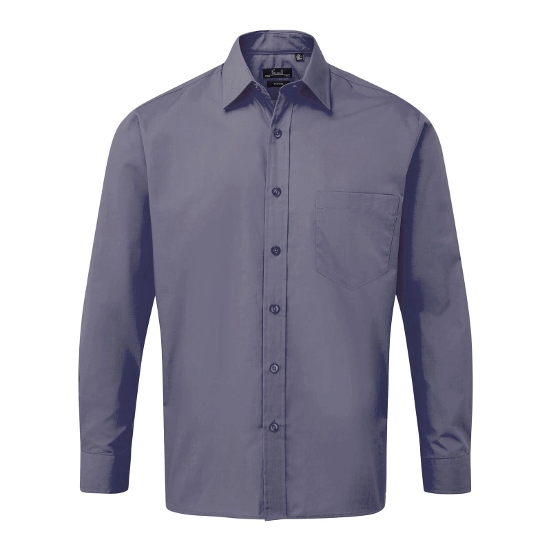 Chemise Popeline Manches Longues