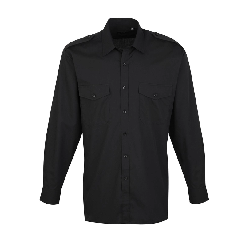 Chemise Manches Longues 'Pilot' Homme