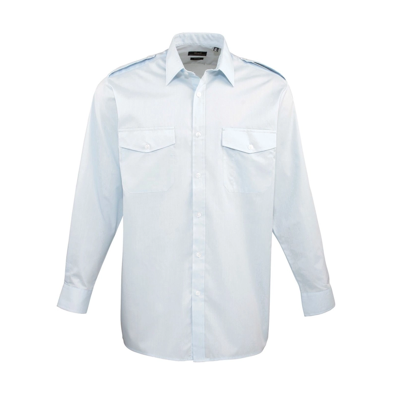 Chemise Manches Longues 'Pilot' Homme