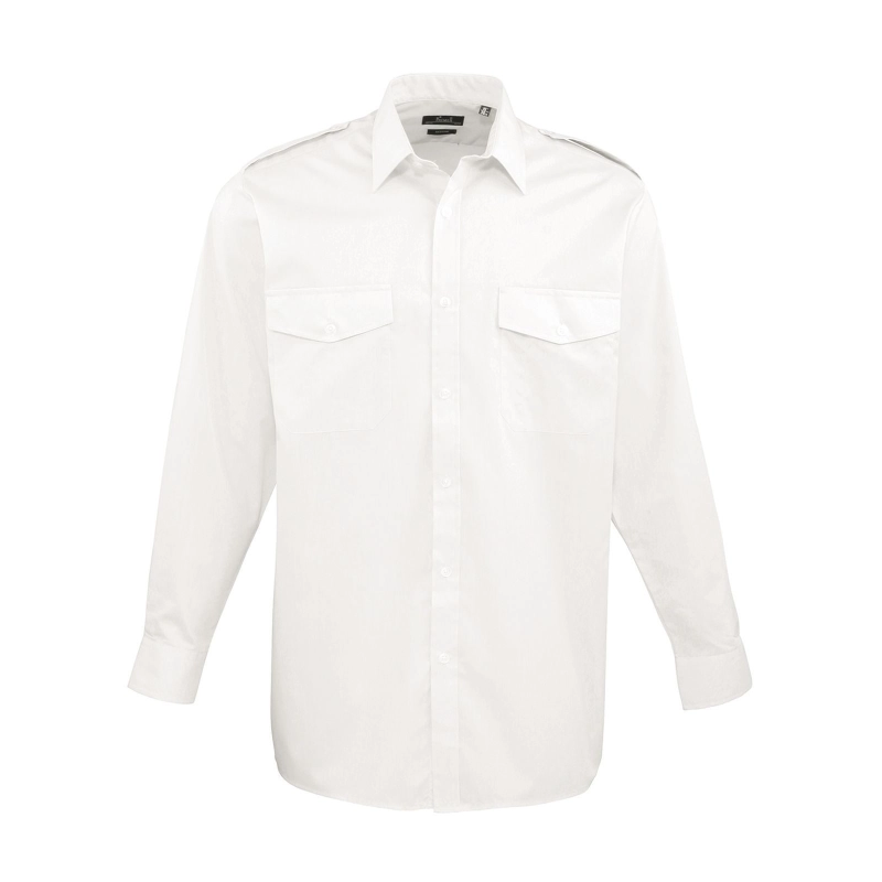 Chemise Manches Longues 'Pilot' Homme