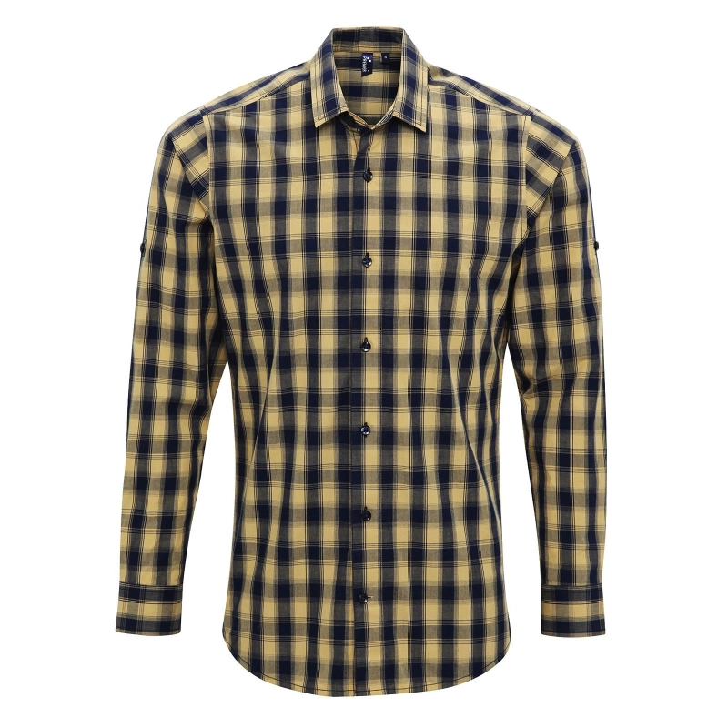 Men's LSL 'Mulligan' Check Cotton Bar Shirt