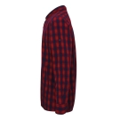 Chemise m.l. à carreaux en coton "Mulligan" homme
