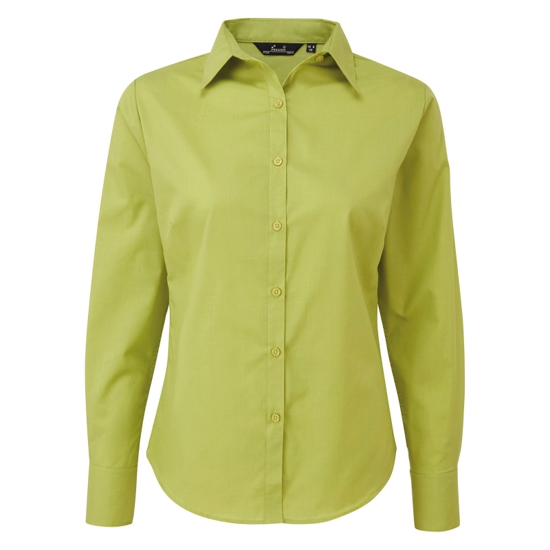 Poplin Long Sleeve Blouse