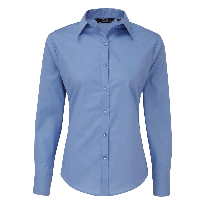 Poplin Long Sleeve Blouse