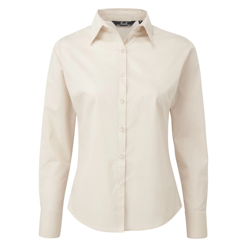 Poplin Long Sleeve Blouse