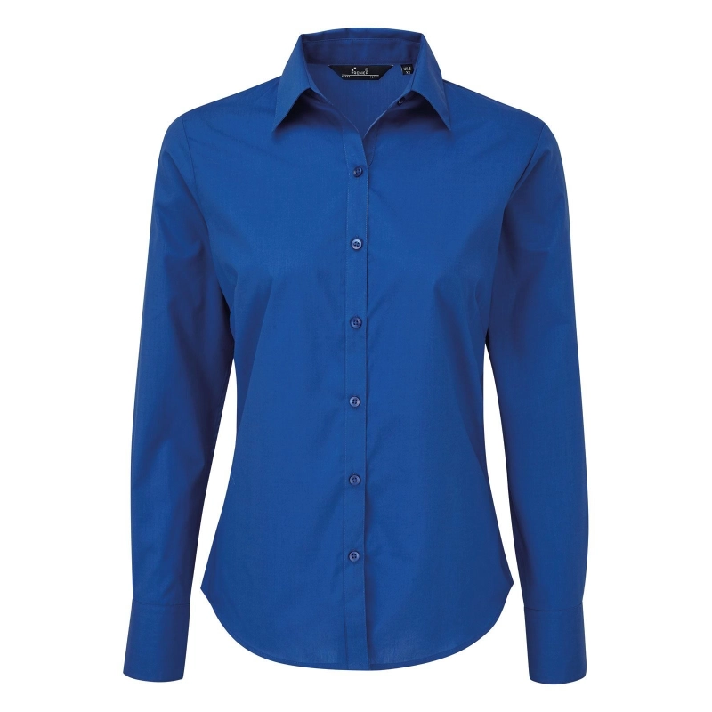 Poplin Long Sleeve Blouse