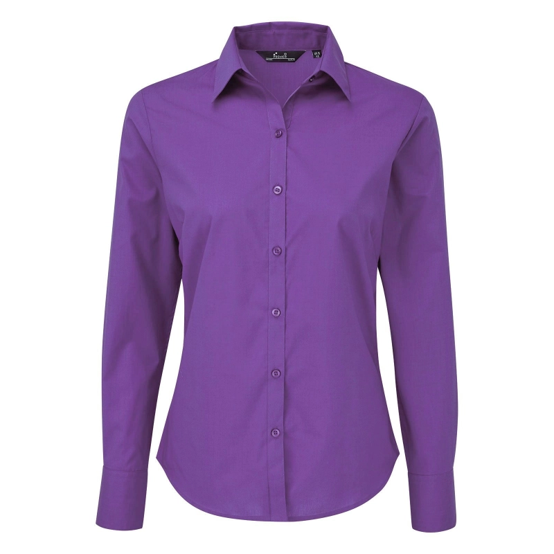 Poplin Long Sleeve Blouse