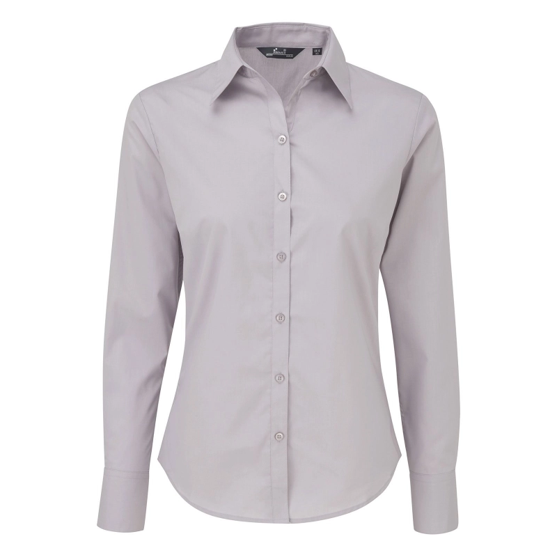 Poplin Long Sleeve Blouse