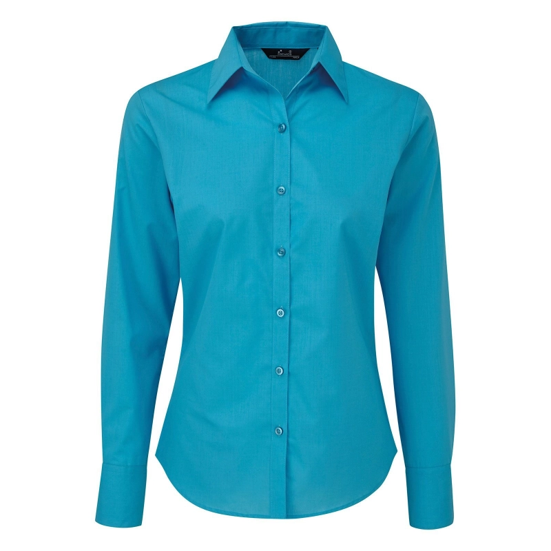 Poplin Long Sleeve Blouse