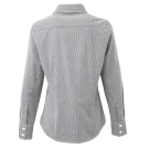 Ladies' Long Sleeve Microcheck Gingham Shirt