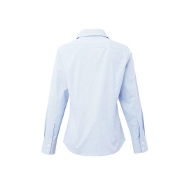 Ladies' Long Sleeve Microcheck Gingham Shirt