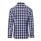 Chemisier m.l. à carreaux en coton "Mulligan"femme lligan""
