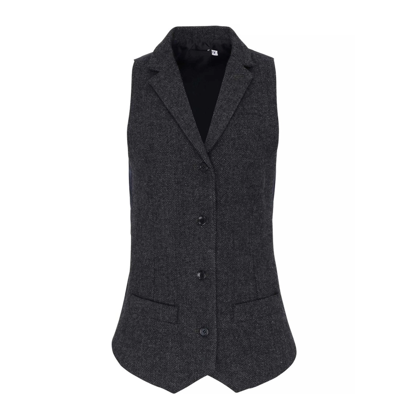 Gilet Herringbone Pour Femmes