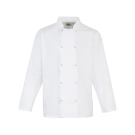 Veste de Chef à manches longues à devant pressioné