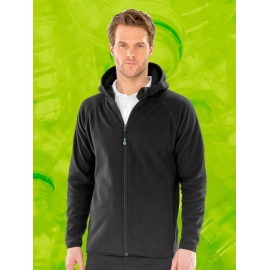 Hooded Recycled Microfleece Jacket