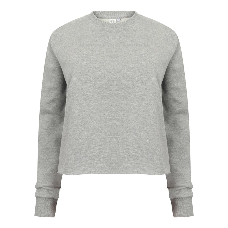 Sweat femme coupe brute