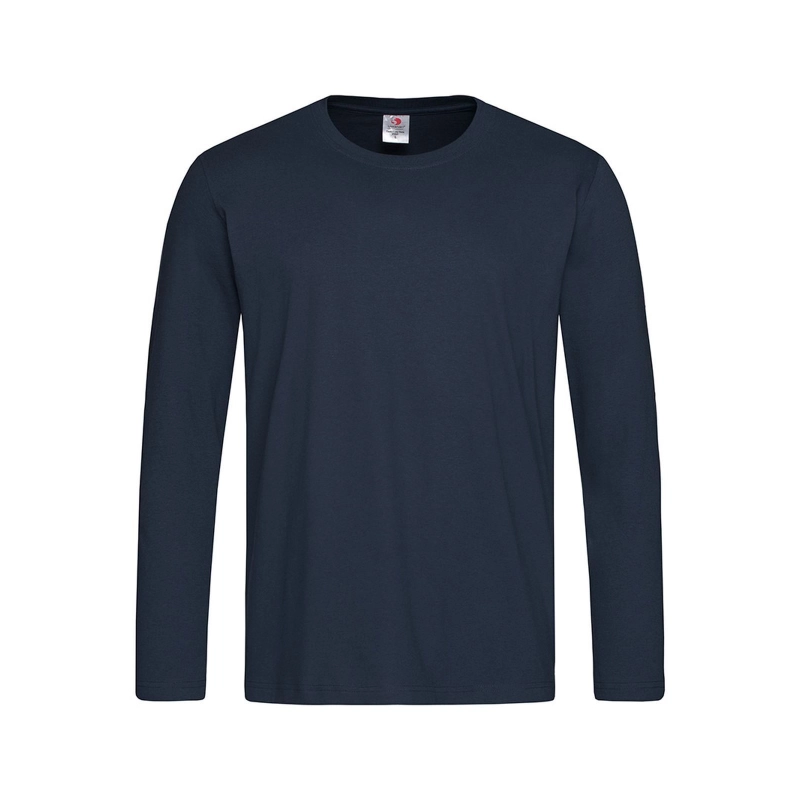 T-shirt classique manches longues homme