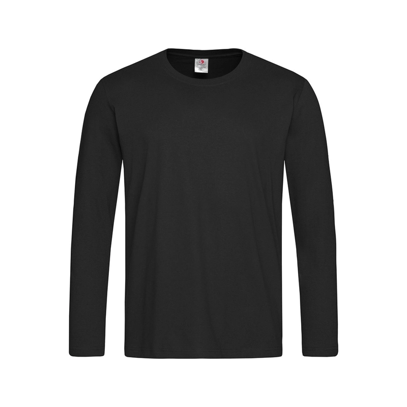 T-shirt classique manches longues homme