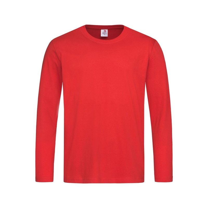 T-shirt classique manches longues homme