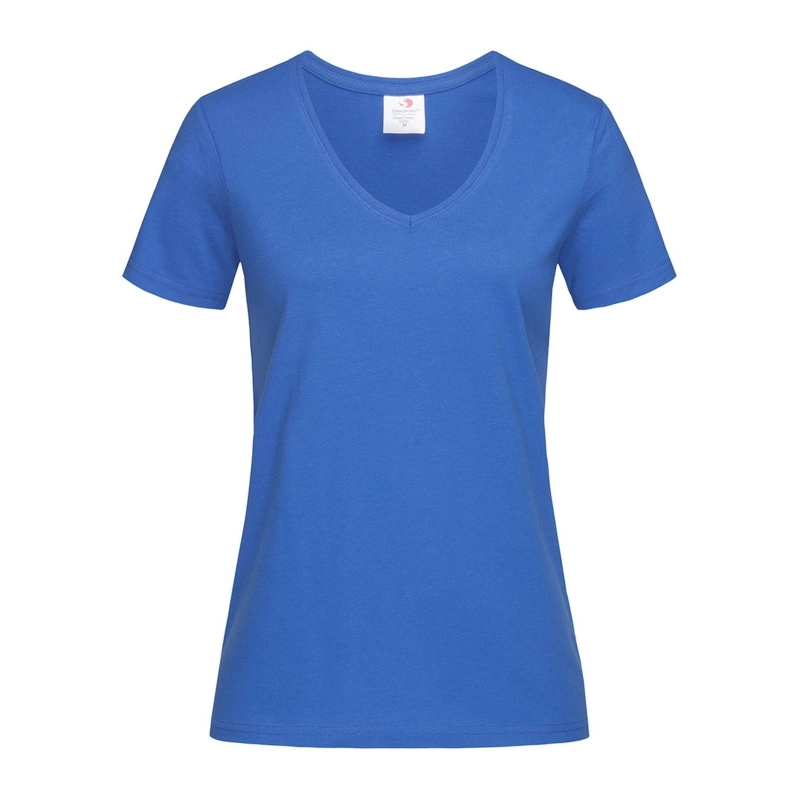 T-shirt V femme