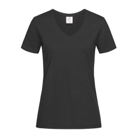T-shirt V femme