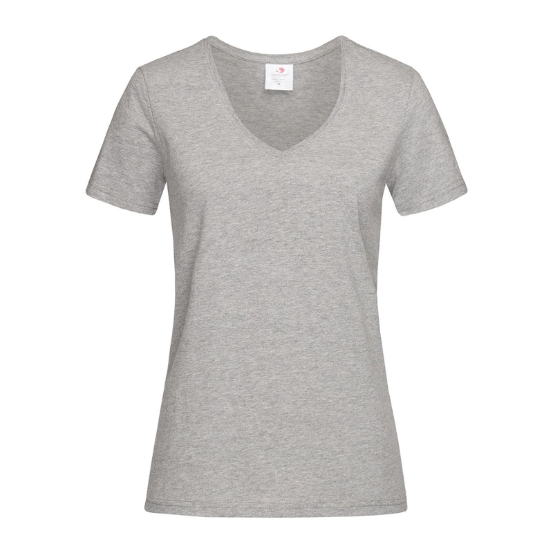 T-shirt V femme