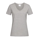 T-shirt V femme