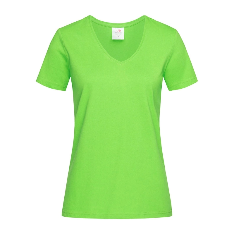 T-shirt V femme