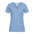 T-shirt V femme