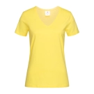 T-shirt V femme