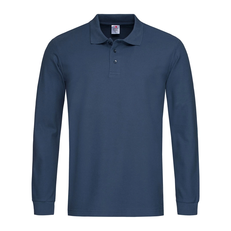 Polo manches longues homme