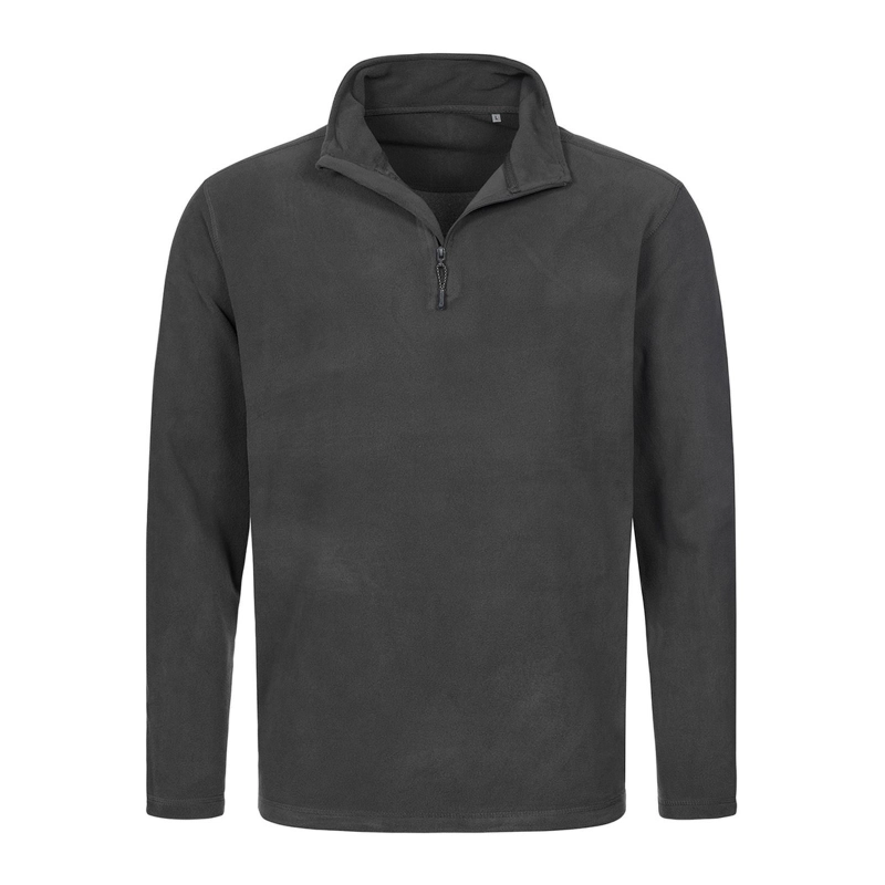 Pull-over polaire quart-zip pour hommes