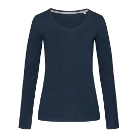 T-Shirt Claire manches longues  V femme