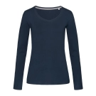 T-Shirt Claire manches longues  V femme