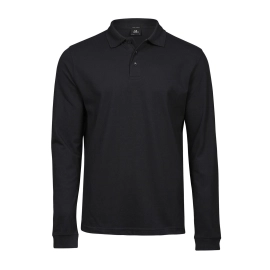 Luxury Stretch Long Sleeve Polo