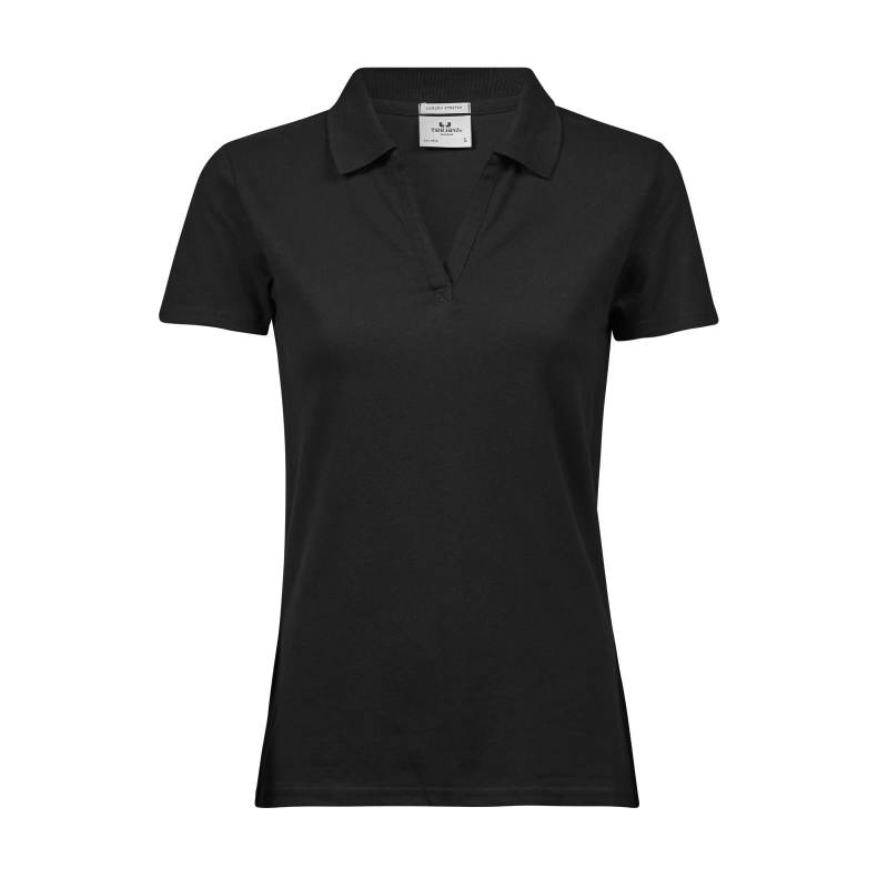 Luxury Stretch V Polo Femme