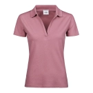 Luxury Stretch V Polo Femme