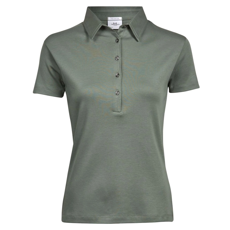 Polo coton Pima femme