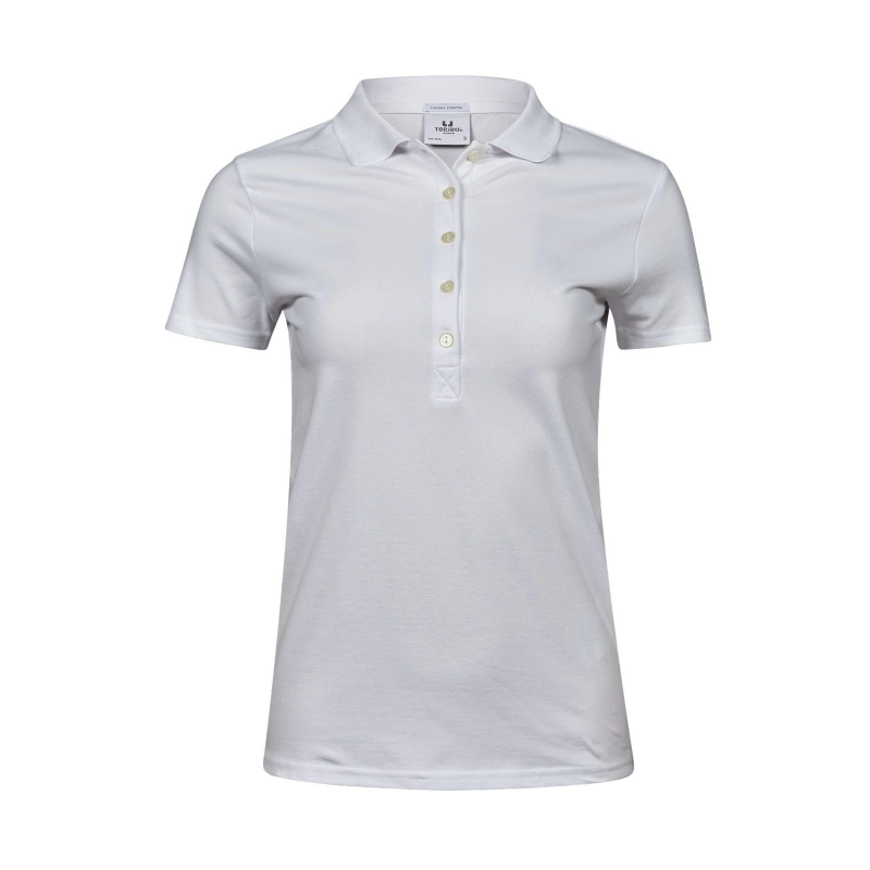 Luxury Stretch Polo Femme
