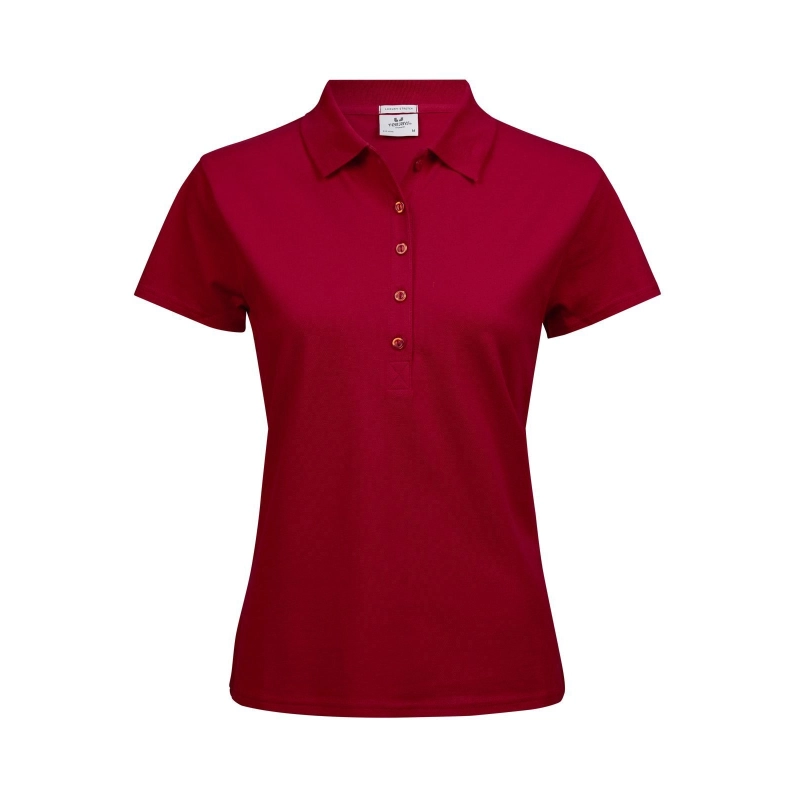 Luxury Stretch Polo Femme