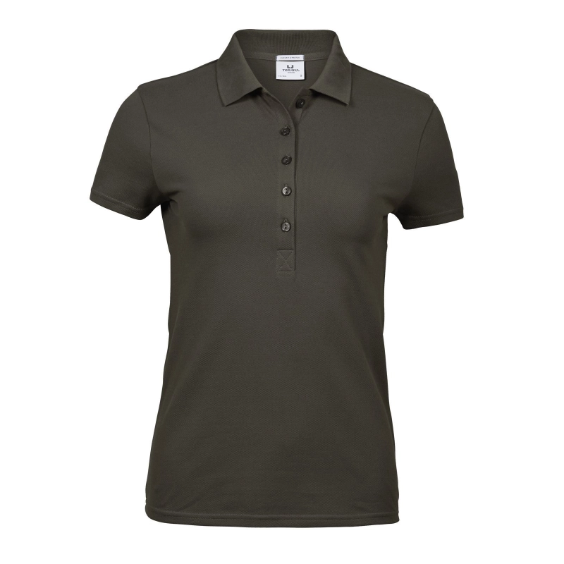 Luxury Stretch Polo Femme