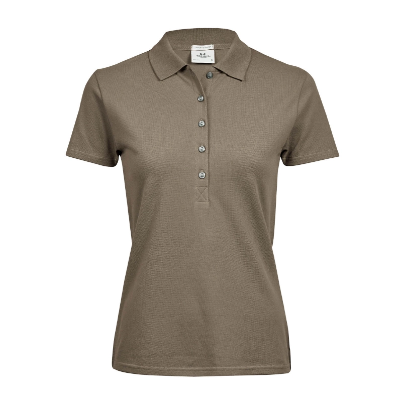 Luxury Stretch Polo Femme