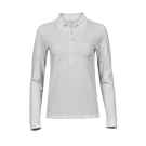 Polo Stretch manches longues femme