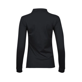Ladies Luxury Stretch Long Sleeve Polo