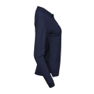 Ladies Luxury Stretch Long Sleeve Polo