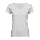 Luxury V-Neck Tee Femme