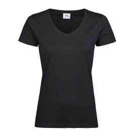 Luxury V-Neck Tee Femme
